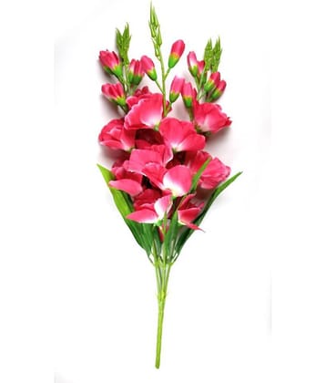 ALRAZA Wild Flower Pink Artificial Flowers - Pack of 1