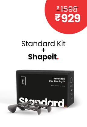 Standard Shoe Cleaning Kit + 1 Pair of Shapeit Adjustable Shoe Trees