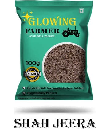 GLOWING FARMER Shah jeera | Black Cumin Seeds | Shahi jeera 100 gm