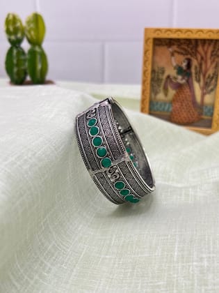 Oxidised Bangle 004-Fits 2.4 & 2.6