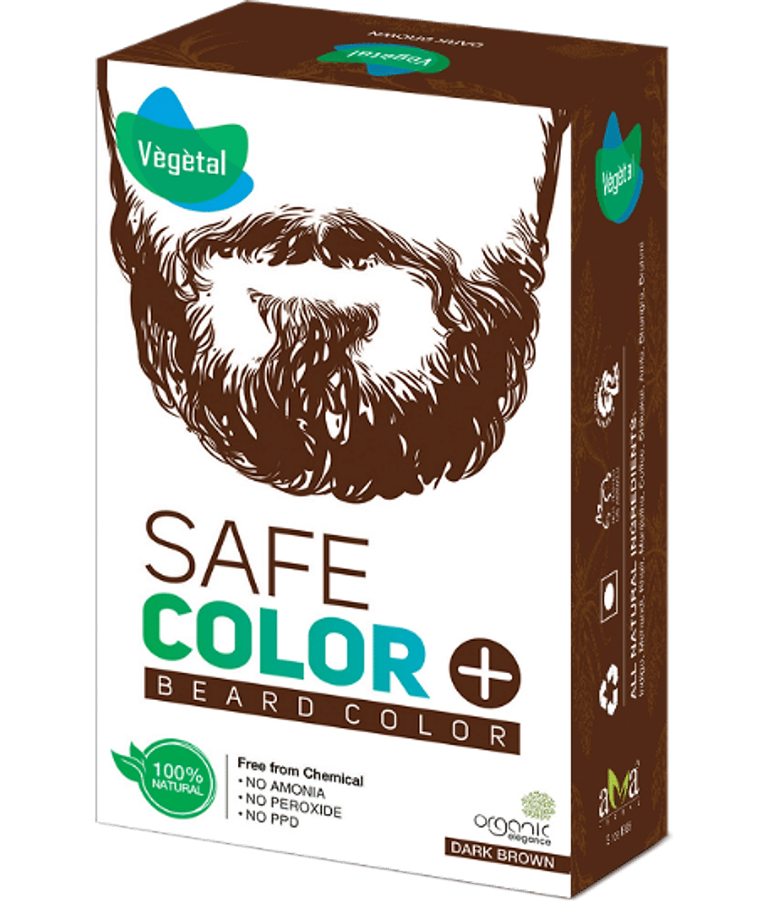 Vegetal Safe Hair Color -Dark Brown 25gm