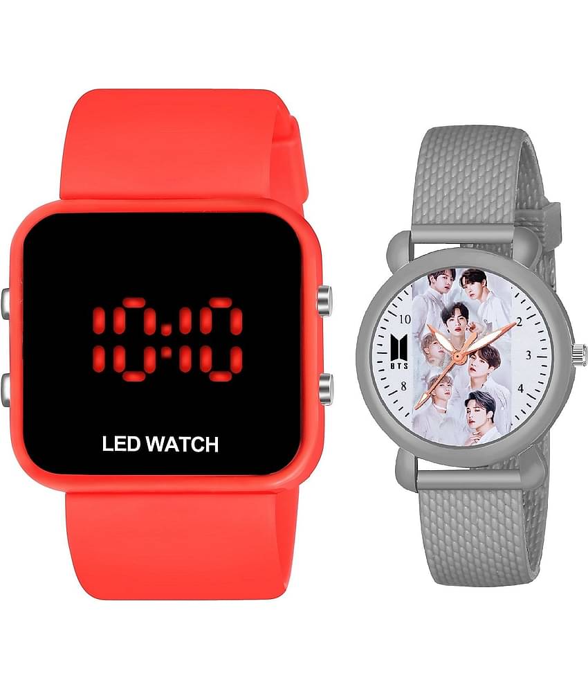 DECLASSE - Multicolor Dial Analog-Digital Girls Watch ( Pack Of 2 )