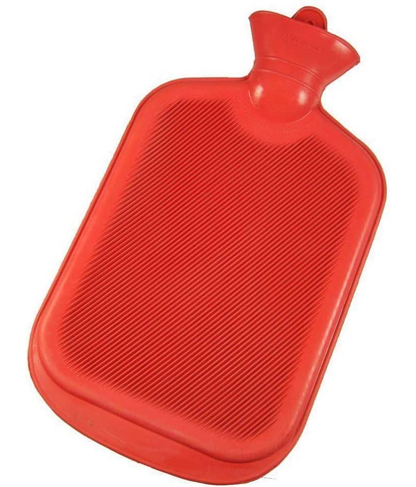 MCP Rubber Hot Water Bottle - 1 Litre - Assorted Colours (Pack of 2)