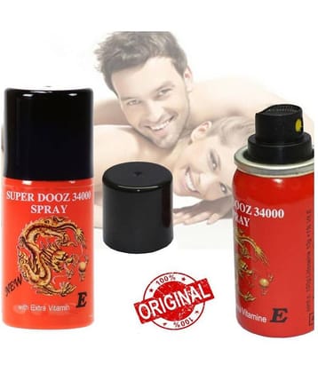 Super Dooz Dragons 34000 Delay Spray for Men - 45 ML (VITAMIN-E)