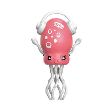 Magic Inertia Dancing Octopus Toy for Kids | Crawling Automatic Obstacle Sensor Musical Toy with Lights | Moving Octopus Animal Toy for Toddlers Boys Girls Gift Playtime Fun
