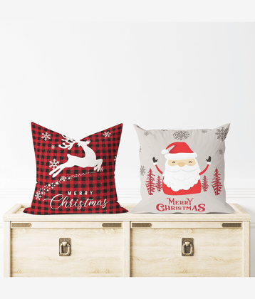 Ros - Multicolor Nylon Gifting Printed Cushion
