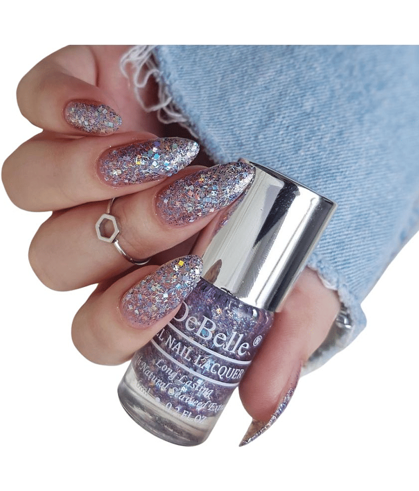 DeBelle Tatiana Tassles Glitter Nail Polish 6 ( Pack of 1 )