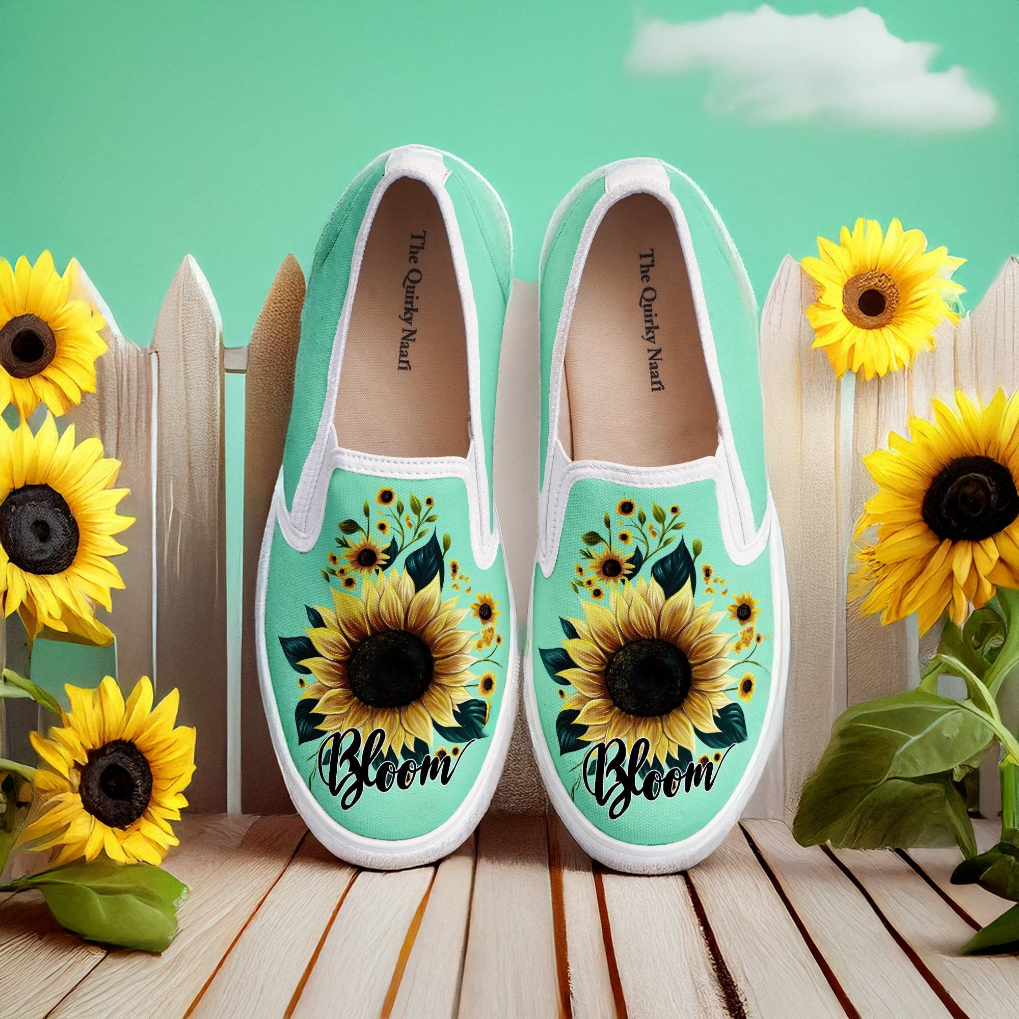 Sunflower Bloom Slipons-36