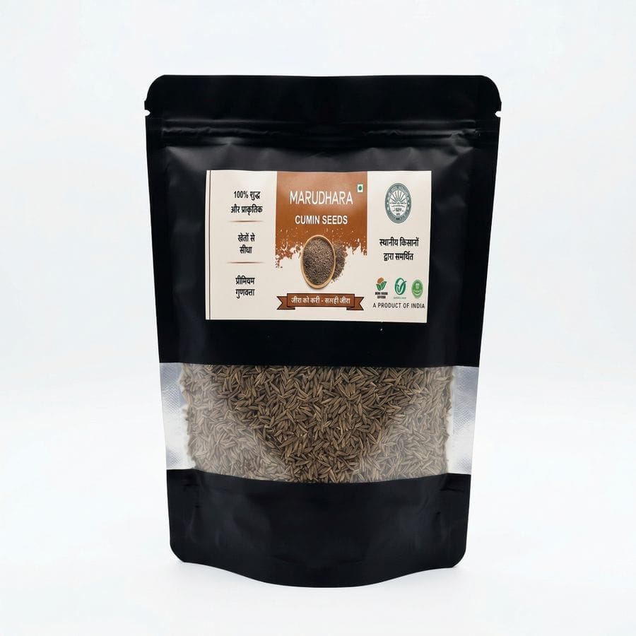 Jeera(Cumin Seeds) - 100 gm - 100 gm - One pouch of cumin seeds