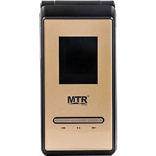 Mtr Flip X (Dual Sim, 7.11 Cm (2.8 Inch) Display, 2500 Mah Battery, Gold)