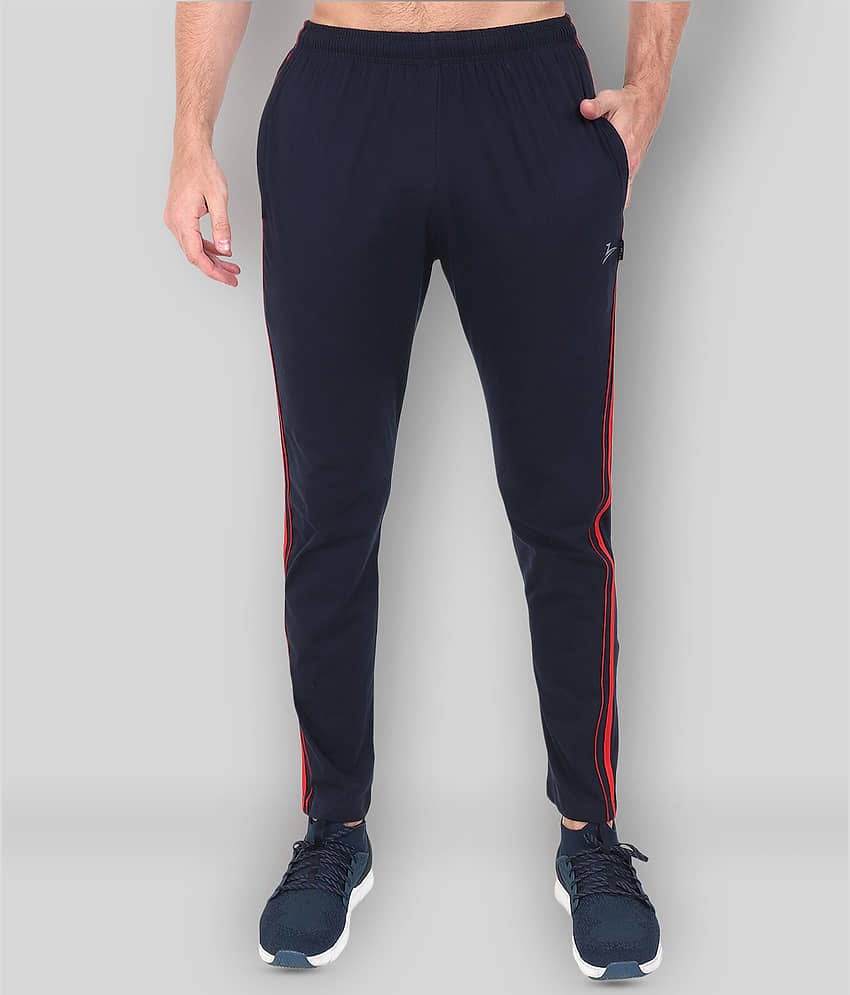 Zeffit - Multicolor Cotton Blend Men's Joggers ( Pack of 2 )