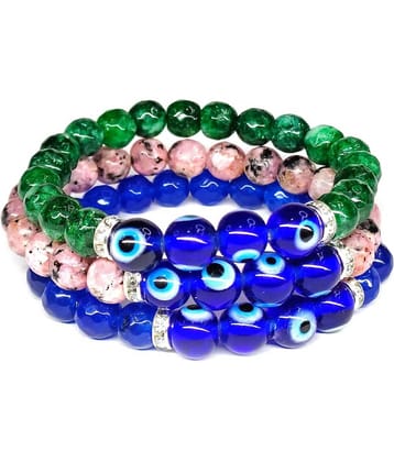 DAIVYA WELLNESS - Multicolor Bracelet ( Pack of 3 )