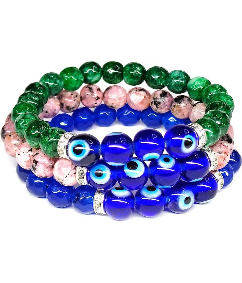 DAIVYA WELLNESS - Multicolor Bracelet ( Pack of 3 )