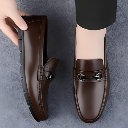 Latest Professional Men Formal Loafers | Office & Corporate Wear | Comfortable Slip-On Design | Long-Lasting PVC Sole for Men & Boys