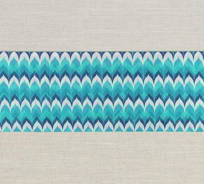 India Circus Lush Emerald Bliss 56 X 14 Table And Bed Runner