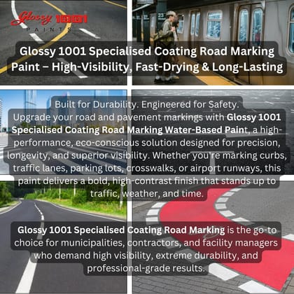 1001 Specialised Coating Road Marking Paint For Curb, Traffic Road, Pavement Striping, Parking Lots, Crosswalks, Driveways, Airports, Traffic Signs, Painting & Arts & Crafts 1001 Specialised Coating Road Marking Paint For Curb, Traffic Road, Pavement Striping, Parking Lots, Crosswalks, Driveways, Airports, Traffic Signs, Painting & Arts & Crafts