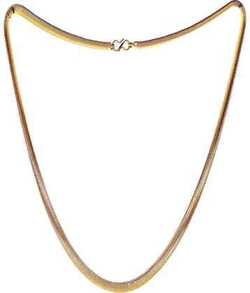 SHANKH-KRIVA Gold Plated Chain ( Set of 1 )