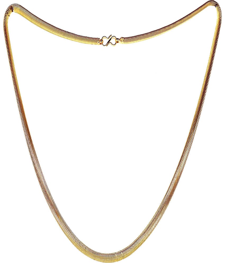 SHANKH-KRIVA Gold Plated Chain ( Set of 1 )