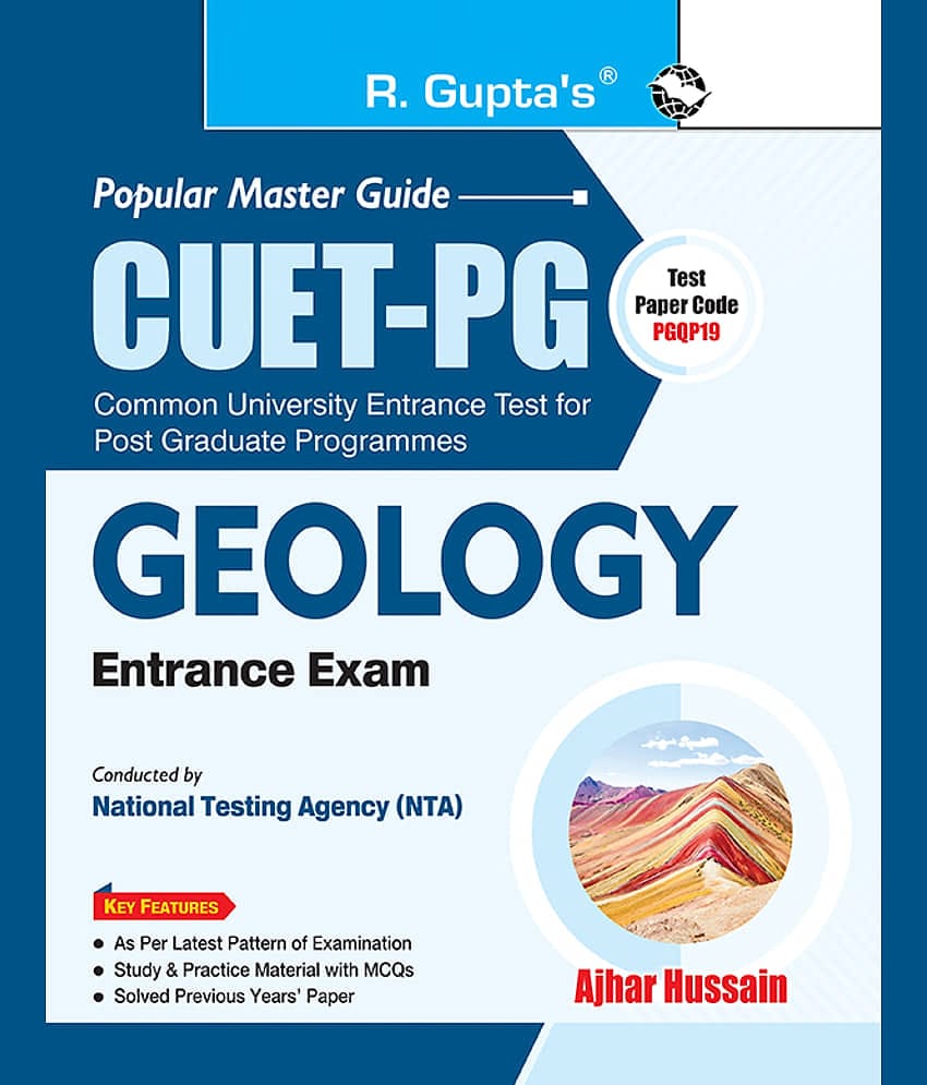 CUET-PG : M.Sc Geology/Applied Geology/Earth Sciences Entrance Exam Guide
