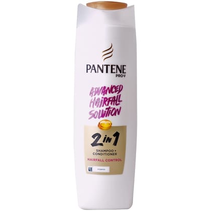 Pantene Pro-V Advanced Hairfall Solution 2 In 1 Shampoo Conditioner Hair Fall Control - 340 ml