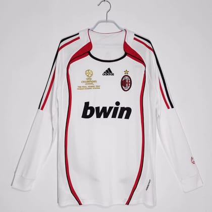AC Milan 2006-2007 Away Retro Jersey FULL SLEEVE-S