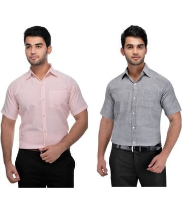 DESHBANDHU DBK - Multicolor Cotton Regular Fit Men's Casual Shirt (Pack of 2 )
