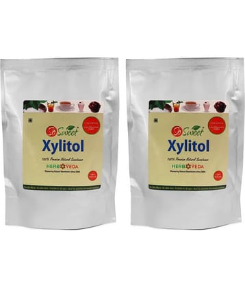 So Sweet Xylitol Powder Sweetener 0 Calorie 500gm (Pack of 2) (250gm Each)