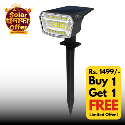 Solar Spot Light for Garden – Waterproof 29 LED Color Changing Light (Buy 1 Get 1 Free)