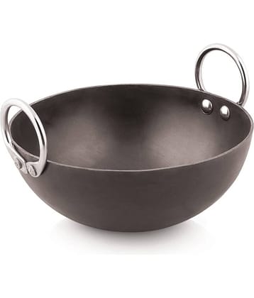 Veer - Iron Non coated Deep Kadhai 1250 ml