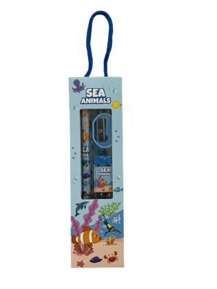 Yoyo Small Stationery Set - Sea Animals