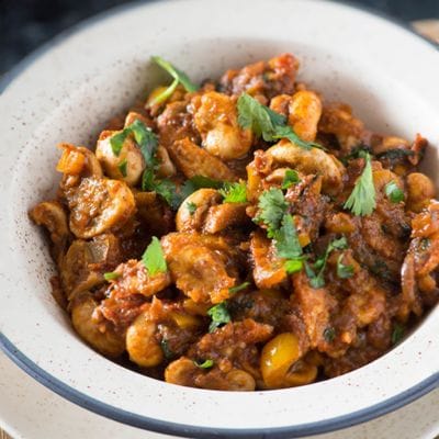 Tawa Mushroom Masala