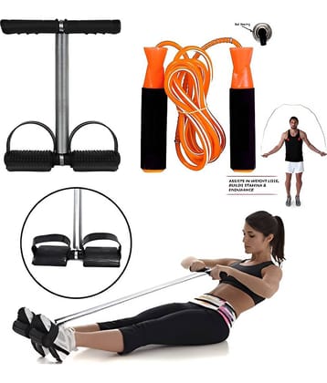 Tummy Trimmer Stomach and Abdominal or Belly Exerciser Equipment with Skipping-Rope Jump Skipping Rope for Men, Women, Weight Loss.