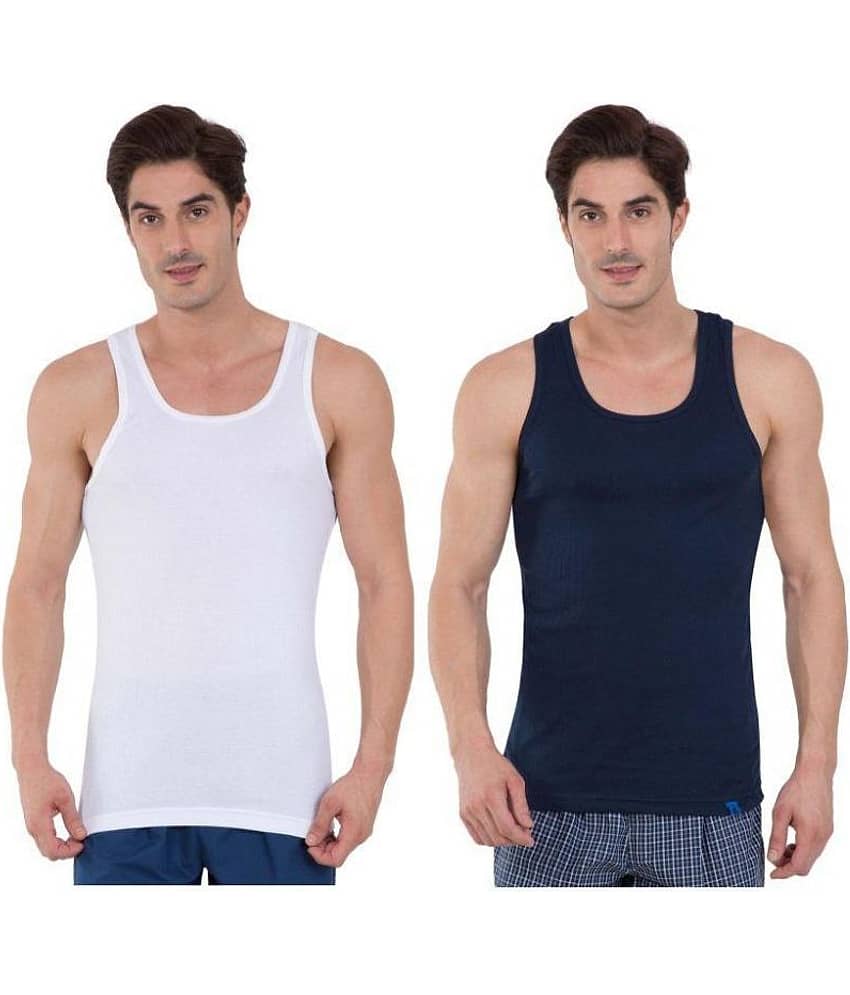 Jockey Multi Sleeveless Vests Pack of 2