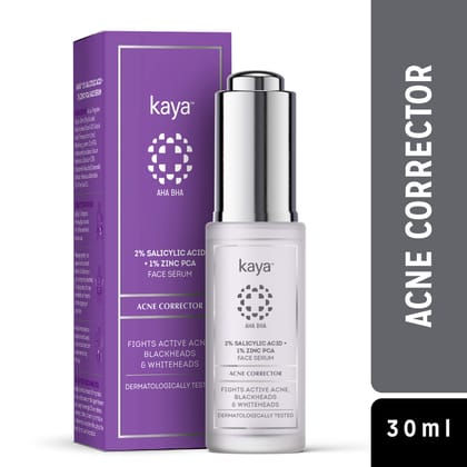 kaya Kaya 2% Salicylic Acid + 1% Zinc Pca Face Serum_x000D_Acne Corrector