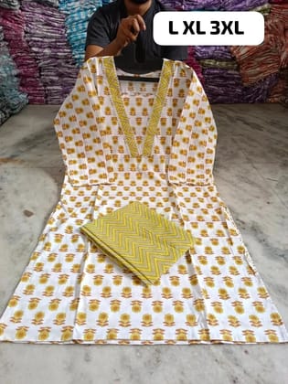 Kurti with pant  set