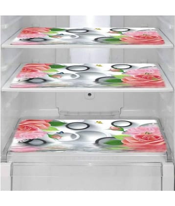 Revexo Set of 6 PVC Multi Fridge Mats