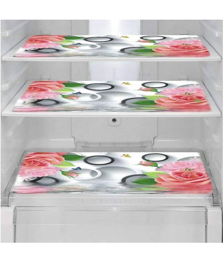 Revexo Set of 6 PVC Multi Fridge Mats