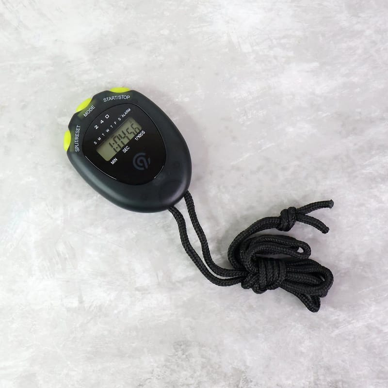 Digital Sports Stopwatch Timer with Split Timing_assorted colour