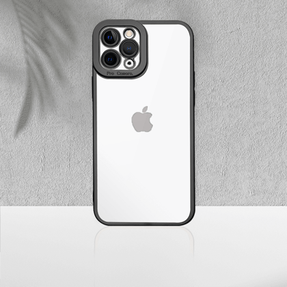iPhone 11 Pro Luxury chrome plating case-Black