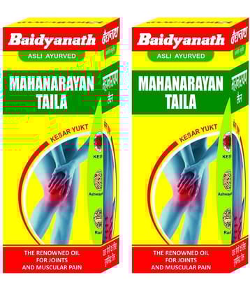 Baidyanath Mahanarayan Tel Oil 100 ml Pack Of 2