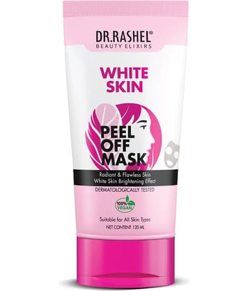 DR RASHEL White Skin Peel Off Mask for flawless Skin for all Skin Types(120 ml,Pack of 1)