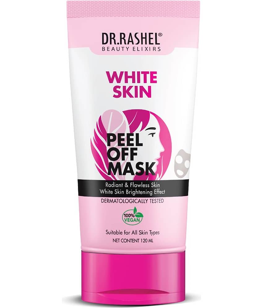 DR RASHEL White Skin Peel Off Mask for flawless Skin for all Skin Types(120 ml,Pack of 1)
