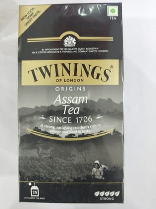 twinings London Origins Assam Tea 25 tea bags x 2g 