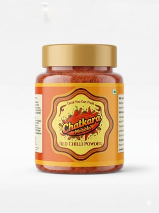 Chatkara Masala Red Chilli Powder | Lal Mirch Powder for Cooking | Rich Color and Flavor Spice | Ideal for Indian Curries and Marinades Chatkara Masala Red Chilli Powder | Lal Mirch Powder for Cooking | Rich Color and Flavor Spice | Ideal for Indian Curries and Marinades