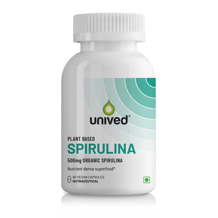 Unived Daily Superfood Spirulina for Energy, Stamina, Detox