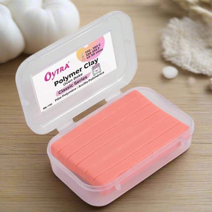Polymer Clay Oven Bake 100 Gram (Light Peach Salmon)