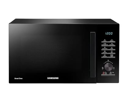 Samsung 28 L Convection Microwave Oven with Moisture Sensor (MC28A5145VK/TL, Black, SlimFry)