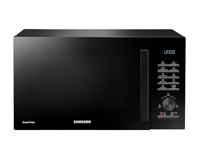 Samsung 28 L Convection Microwave Oven with Moisture Sensor (MC28A5145VK/TL, Black, SlimFry)