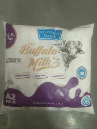 Mother dairy buffalo milk