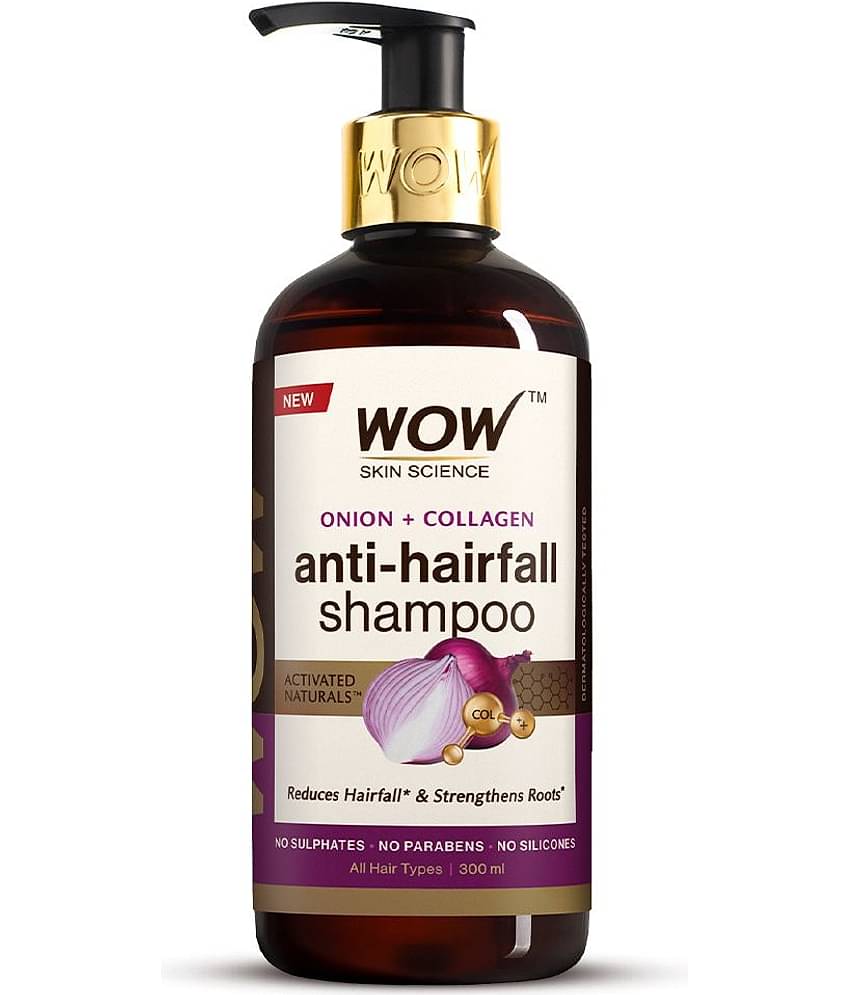 WOW Skin Science Onion Black Seed Oil Shampoo (300 mL)